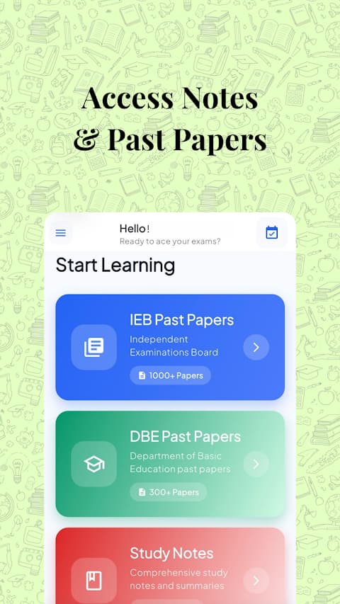 Past Papers — IEB & DBE library